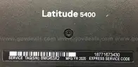 Dell Latitude 5400 Laptop Lot - 2 Units - Core i5 (ID# 41627) (H03-1R) (C4K) (18-20)