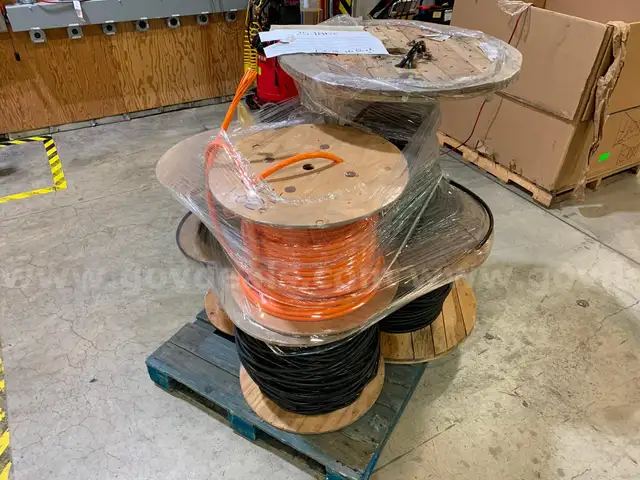 Pallet of Various Utility Spools&#xA0;(ID #41648) (J8-1L) (25-1862-9) 179
