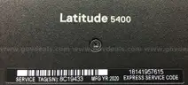 Bulk Laptop LOT ~227 Dell Latitude 5400 - Intel Core i5 (ID# 41702) (G13-2R) (C4K)