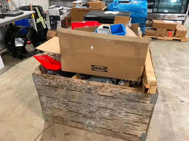 Crate of Miscellaneous Items &#xA0;(ID #41773) (H03-2R) No UPC