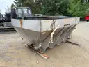 Monroe Spreader 9ft Stainless Steel Hopper V-Box with Spinner (Unit 1) (ID# 41797) (GVL) (25-2239-2) 21716