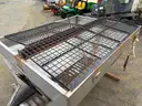 Monroe Spreader 9ft Stainless Steel Hopper V-Box with Spinner (Unit 1) (ID# 41797) (GVL) (25-2239-2) 21716