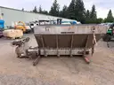 Monroe Spreader 9ft Stainless Steel Hopper V-Box with Spinner (Unit 1) (ID# 41797) (GVL) (25-2239-2) 21716
