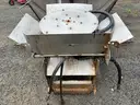 Monroe Spreader 9ft Stainless Steel Hopper V-Box with Spinner (Unit 2) (ID# 41798) (GVL) (25-2239-2) 21716