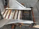 Monroe Spreader 9ft Stainless Steel Hopper V-Box with Spinner (Unit 2) (ID# 41798) (GVL) (25-2239-2) 21716