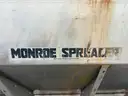 Monroe Spreader 9ft Stainless Steel Hopper V-Box with Spinner (Unit 2) (ID# 41798) (GVL) (25-2239-2) 21716