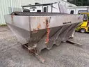 Monroe Spreader 9ft Stainless Steel Hopper V-Box with Spinner (Unit 2) (ID# 41798) (GVL) (25-2239-2) 21716