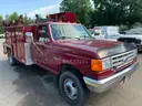 1990 Ford F-450 SD Chassis DRW Truck w/ Service Body *72K Miles* (ID# 41809) (E02) (25-2335) 490