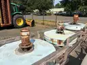 Lot of 3 Aqua Jet Surface Mechanical Wastewater Aerators, 5hp &#x26; 7.5hp Fiberglass (ID# 41844) (GVL) (25-0574) 310