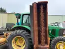 2002 John Deere 6420 MFWD Tractor w/ Tiger Triple Gang Flail Mower, 20ft Cut Width (ID# 41854) (GVL) (25-0381) 405