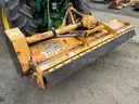 2002 John Deere 6420 MFWD Tractor w/ Tiger Triple Gang Flail Mower, 20ft Cut Width (ID# 41854) (GVL) (25-0381) 405