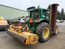 2002 John Deere 6420 MFWD Tractor w/ Tiger Triple Gang Flail Mower, 20ft Cut Width (ID# 41854) (GVL) (25-0381) 405