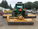 2002 John Deere 6420 MFWD Tractor w/ Tiger Triple Gang Flail Mower, 20ft Cut Width (ID# 41854) (GVL) (25-0381) 405