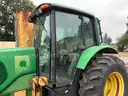 2002 John Deere 6420 MFWD Tractor w/ Tiger Triple Gang Flail Mower, 20ft Cut Width (ID# 41854) (GVL) (25-0381) 405