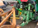 2002 John Deere 6420 MFWD Tractor w/ Tiger Triple Gang Flail Mower, 20ft Cut Width (ID# 41854) (GVL) (25-0381) 405