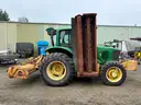 2002 John Deere 6420 MFWD Tractor w/ Tiger Triple Gang Flail Mower, 20ft Cut Width (ID# 41854) (GVL) (25-0381) 405