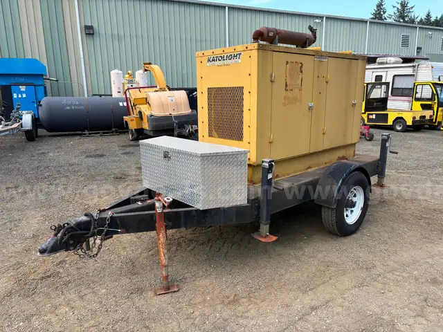 1998 Katolight D35FPP4 35kW Diesel Generator Trailer (ID# 41861) (GVL) (25-1705) 405