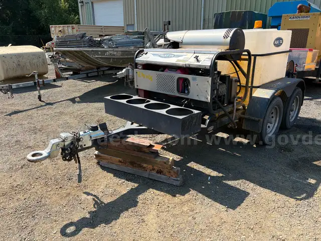2012 Alkota 5355JB Pressure Washer Cleaning System Trailer (ID# 41906) (GVL) (25-1895) 11700