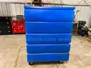 Lot 12 - Large Plastic Rolling Cart w/ Shelves&#xA0;(ID #42144) (G04-1L) (25-2542-1) 305