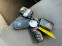 2015 Toyota Prius Four Hybrid Hatchback, Rear Window Broken (ID# 42351) (W21) (25-3167) 179