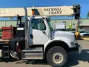 2009 Freightliner M2 112 Tandem 19&#x27; Flatbed Truck w/ Crane (ID# 42381) (E10) (25-3572) 405
