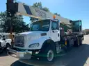 2009 Freightliner M2 112 Tandem 19&#x27; Flatbed Truck w/ Crane (ID# 42381) (E10) (25-3572) 405
