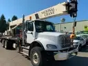 2009 Freightliner M2 112 Tandem 19&#x27; Flatbed Truck w/ Crane (ID# 42381) (E10) (25-3572) 405