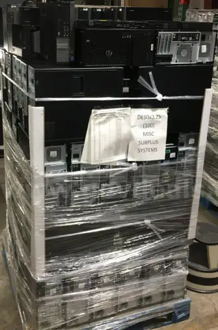 Mixed Dell Desktop Tower Lot ~100 Units - Mixed Specs (ID# 42502) (H11-01L) (C4K)