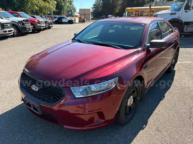 2013 Ford Taurus Police AWD 4DR Sedan (ID# 42666) (W07) (25-3853) 310
