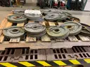 Pallet of Barbell Weights&#xA0;(ID #42751) (J10-2R) (25-2886-6) 227