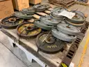 Pallet of Barbell Weights&#xA0;(ID #42751) (J10-2R) (25-2886-6) 227