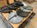 Pallet of Barbell Weights&#xA0;(ID #42752) (J11-2L) (25-2886-6) 227