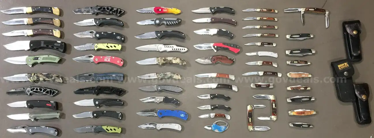 Buck Knife Lot (ID# 42790) (TSA #1) (NO UPC) (18-20)