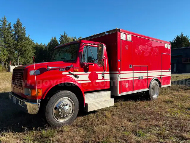 2001 International 4700 Ambulance | 2WD | Diesel | Low Miles (ID #42795) (Off-Site) (25-3855) 89732