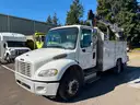 2007 Freightliner M2 106 Medium Duty 2WD 12ft Utility Bed w/ Crane &#x26; Air Compressor (ID# 42807) (E06) (25-3544) 23402