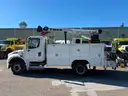 2007 Freightliner M2 106 Medium Duty 2WD 12ft Utility Bed w/ Crane &#x26; Air Compressor (ID# 42807) (E06) (25-3544) 23402