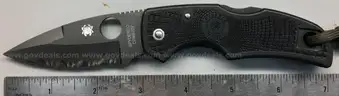 Spyderco Lot (ID# 42823) (TSA #1) (NO UPC) (18-19)