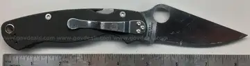 Spyderco Lot (ID# 42823) (TSA #1) (NO UPC) (18-19)