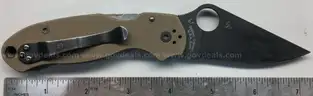 Spyderco Lot (ID# 42823) (TSA #1) (NO UPC) (18-19)