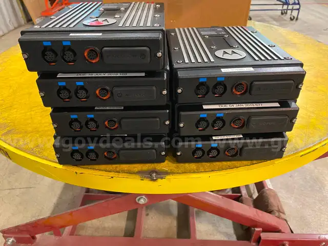 Pallet of APX 7500 Motorola Radio Equipment &#x26; Motorola Gateway Routers&#xA0;(ID #42838) (I04-2R) (25-2725-1)  225
