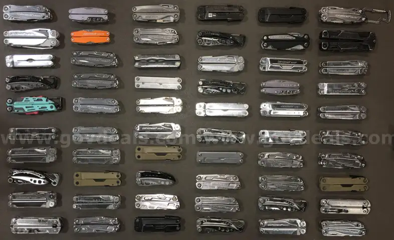 Leatherman Multi-Tool Lot (ID# 42847) (TSA #4) (NO UPC) (19-28)