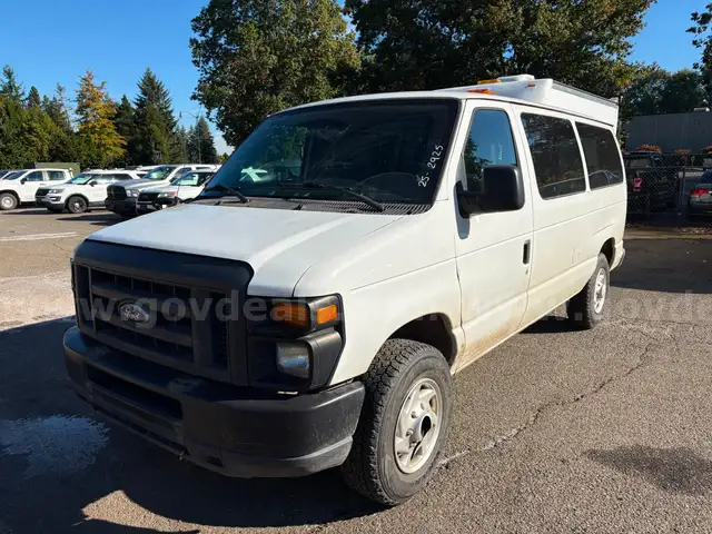 2011 Ford Econoline E250 Cargo Van, Converted to Propane. TOW AWAY Bad Transmission (ID# 42855) (EF08) (25-2925) 11700