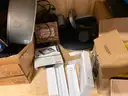 Lot 1 - Cart of Miscellaneous Electronics &#xA0;(ID #42856) (I04-1R) NO UPC