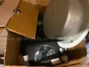Lot 1 - Cart of Miscellaneous Electronics &#xA0;(ID #42856) (I04-1R) NO UPC