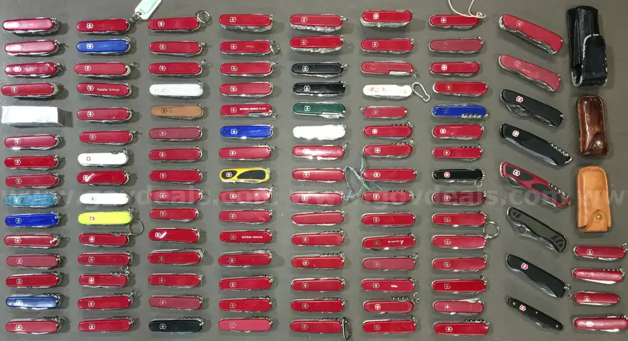 Victorinox/Wenger Multi-Purpose Tool Lot (ID# 42858) (TSA #4) (NO UPC) (19-26)