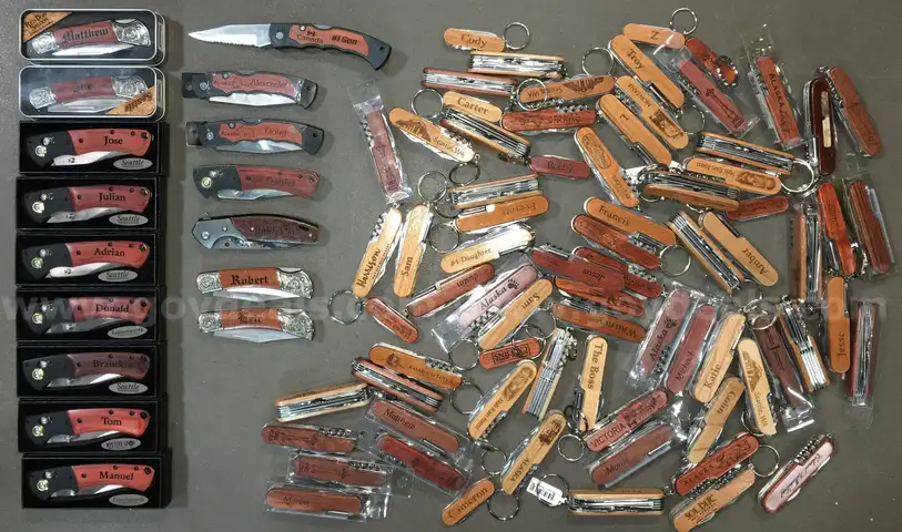 Souvenir Pocket Knife Lot (ID# 42872) (TSA #4) (NO UPC) (18-24)