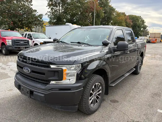 2018 Ford F-150 SuperCrew 5.5-ft. Bed 4WD Pickup w/ Rear Differential Locker (ID# 42908) (EF1) (25-3363) 11700