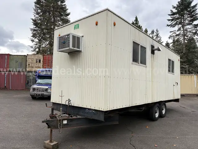 1996 Evergreen Mobile Co 24-ft Office Trailer (ID# 43073) (Bullpen) (25-0092) 405