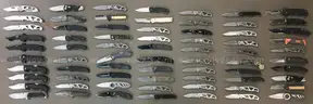 Gerber Knife Lot (ID# 43078) (TSA #2) (NO UPC) (18-24)