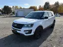 2017 Ford Explorer Interceptor AWD 4DR SUV, Damage rear corner (ID# 43150) (W10) (25-3471) 225